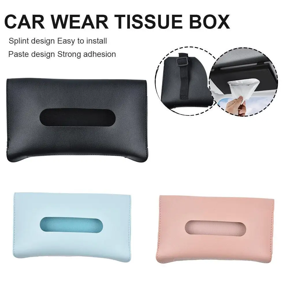 

Car Tissue Box Towel Sets Car Sun Visor Holder Auto Interior Storage Decoration for BMW interior Car Accessories