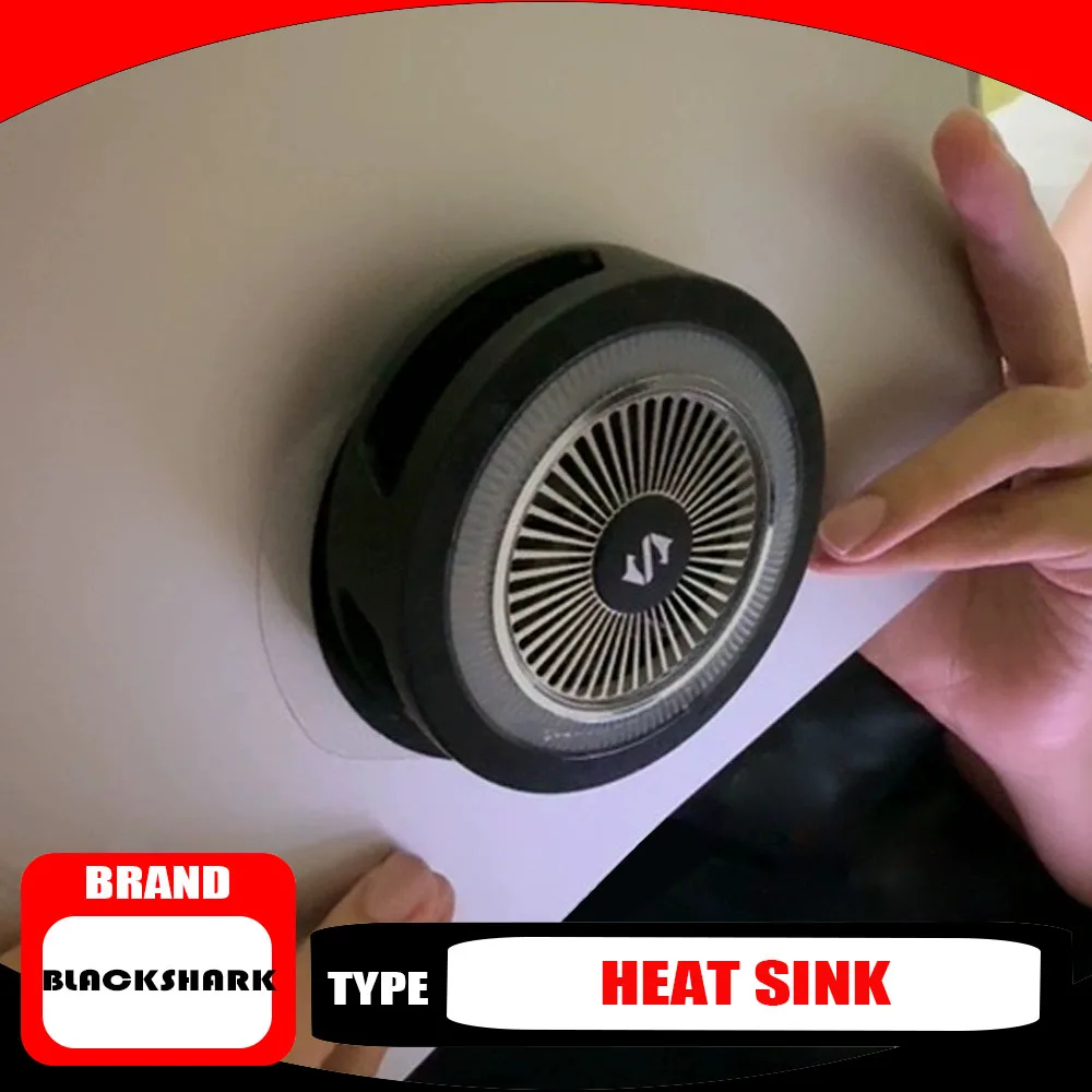 

BlackShark Tablet Cooler 6Max Magnetic Semiconductor Large Cooling Area High Power Cooling Device for IPad Gaming Streaming Gift
