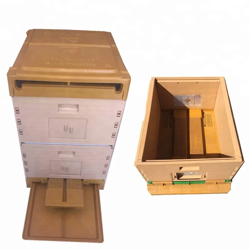 High Quality New Design Easy Clean Bee Hive Plastic / Plastic Beehive Box