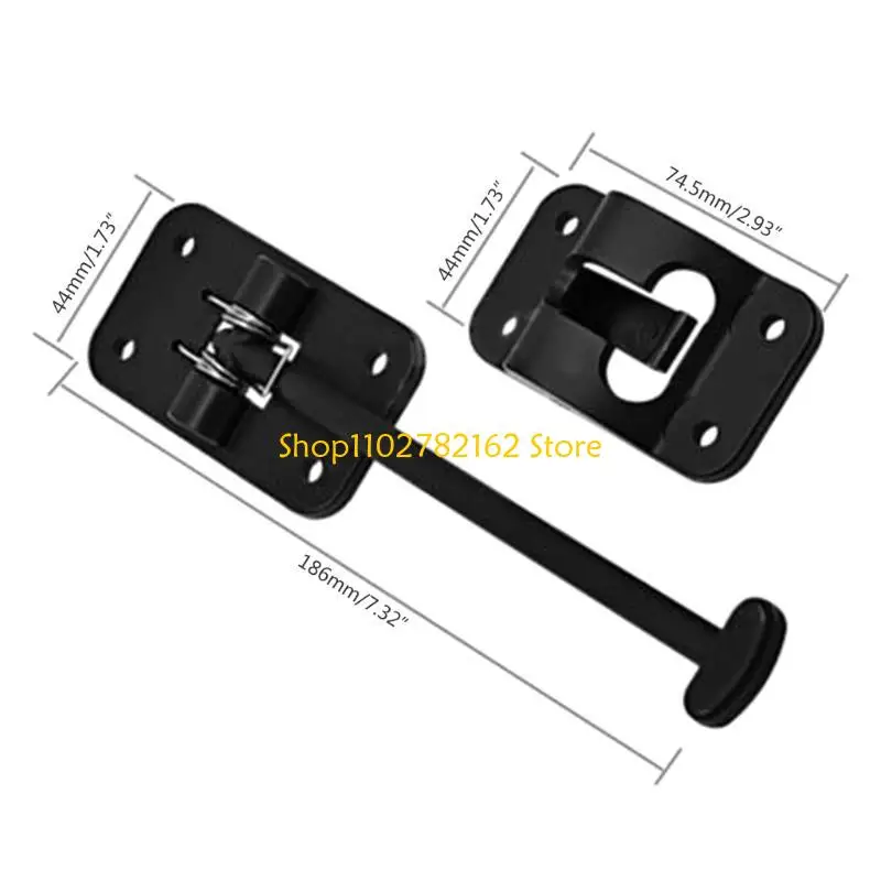 547B استبدال مزلاج الباب حامل الصيد T-نمط 6 "باب عقد هوك مقطورة المعسكر