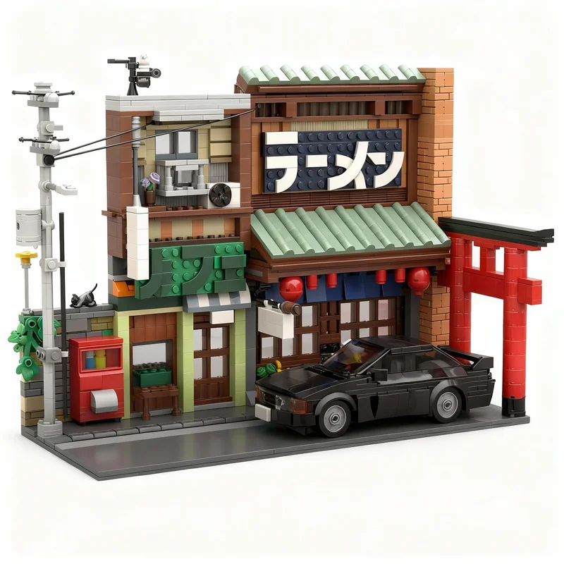 1110pcs MOC WARM CORNERS JAPAN - Kids Education In Japan recensie en prijs