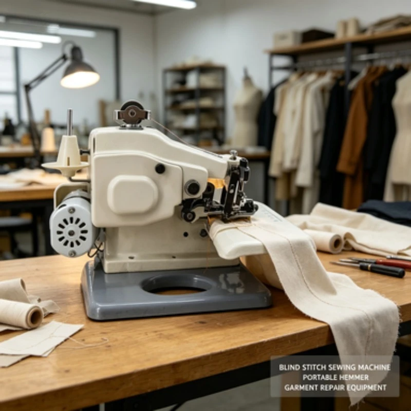 Desktop Blind Stitch Sewing Machine Portable Hemmer Blindstitch Sewing Equipment for Garment Repair
