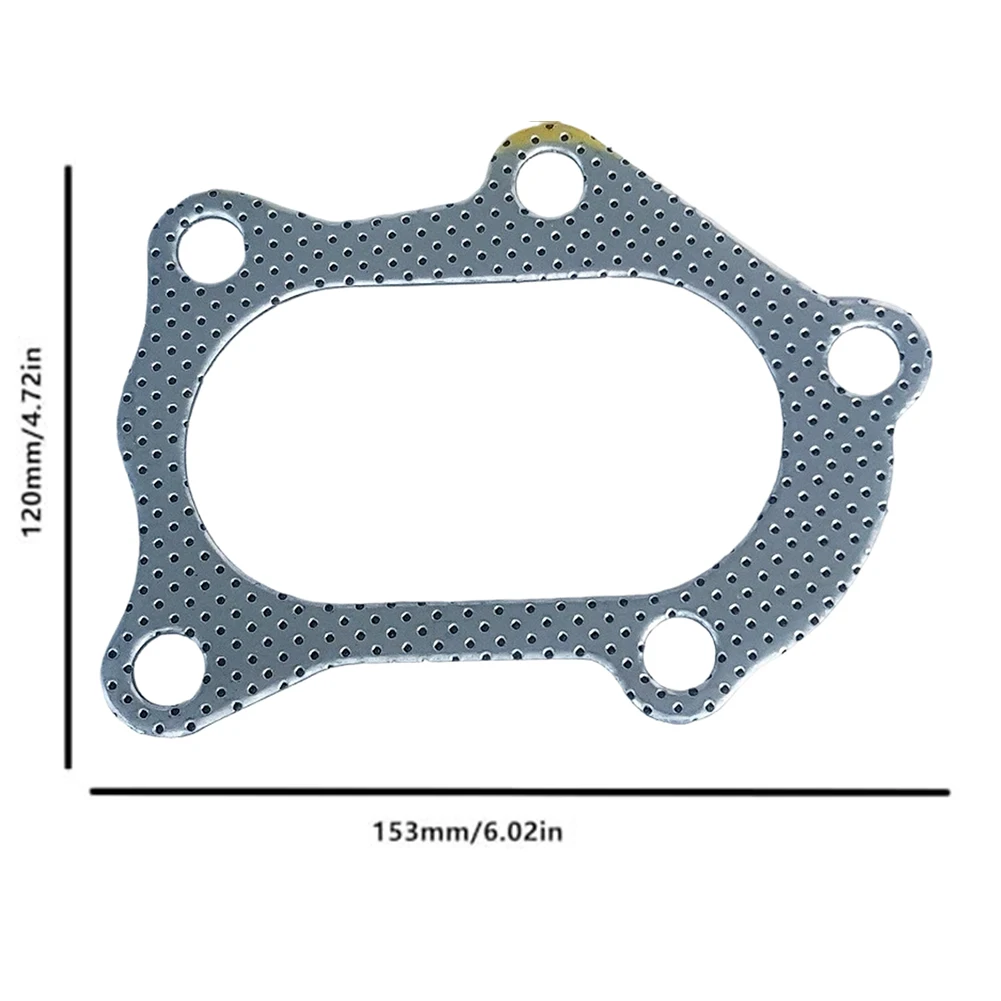 Perforated Steel Turbo Exhaust Gasket for For Impreza 1993-2005 Including GDB GDA and GC8 Chassis with EJ20 Engine
