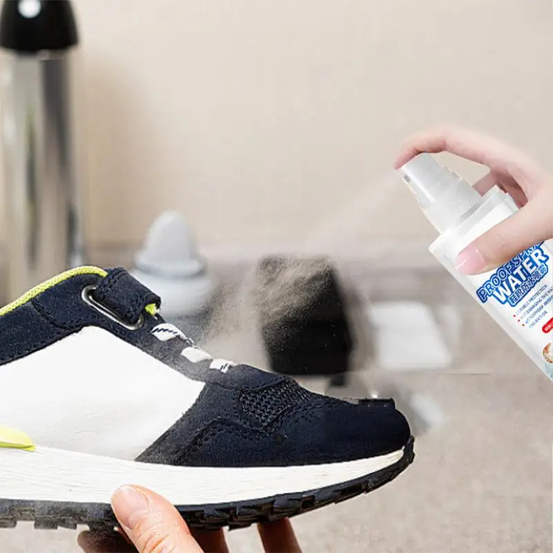 100ml Nano Hydrophobic Coating Shoes Waterproof Agent Spray Snow Boots Sports Shoes Jackets Water Protector