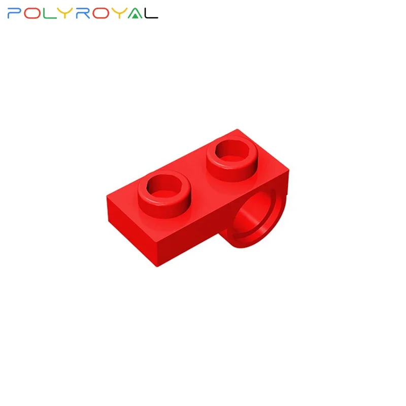 POLYROYAL Building Blocks Technical Parts 1x2 with a hole plate on the bottom side Compatible With brands toy for children 18677