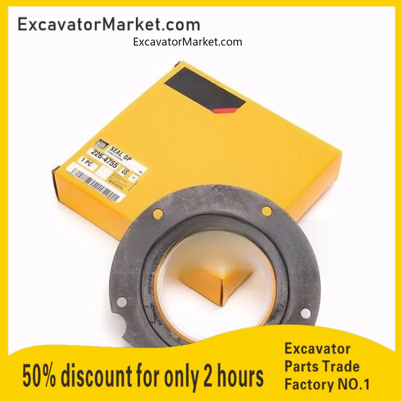 

Excavator Parts For Caterpillar Cat 349d/345d/349d2/349f Crankshaft Front Oil Seal C13 Crankshaft 226-4755