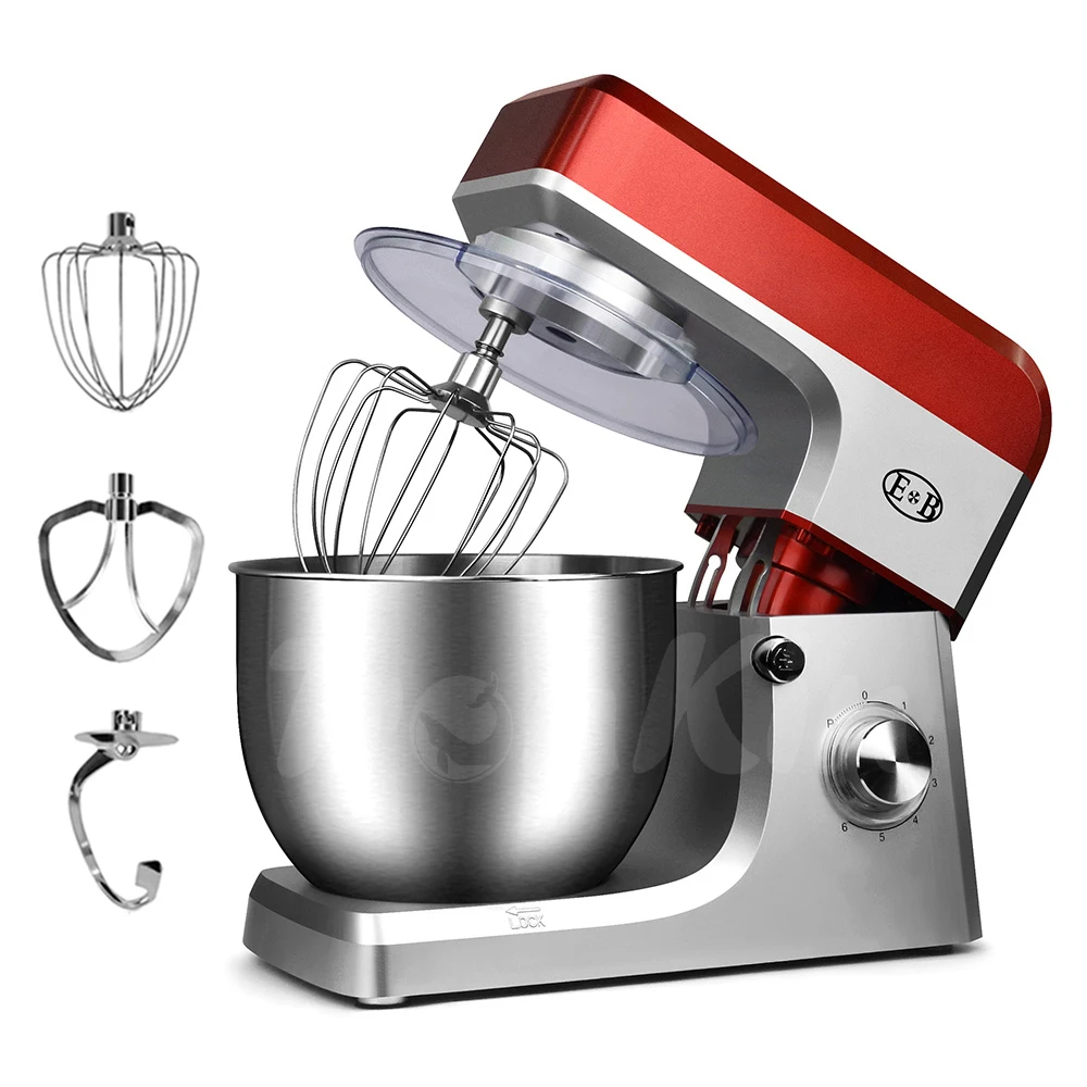 

High Quality Multi-function Chef Dough Machine Mixer and Planetary Food Mixer with Stainless Steel Bowl