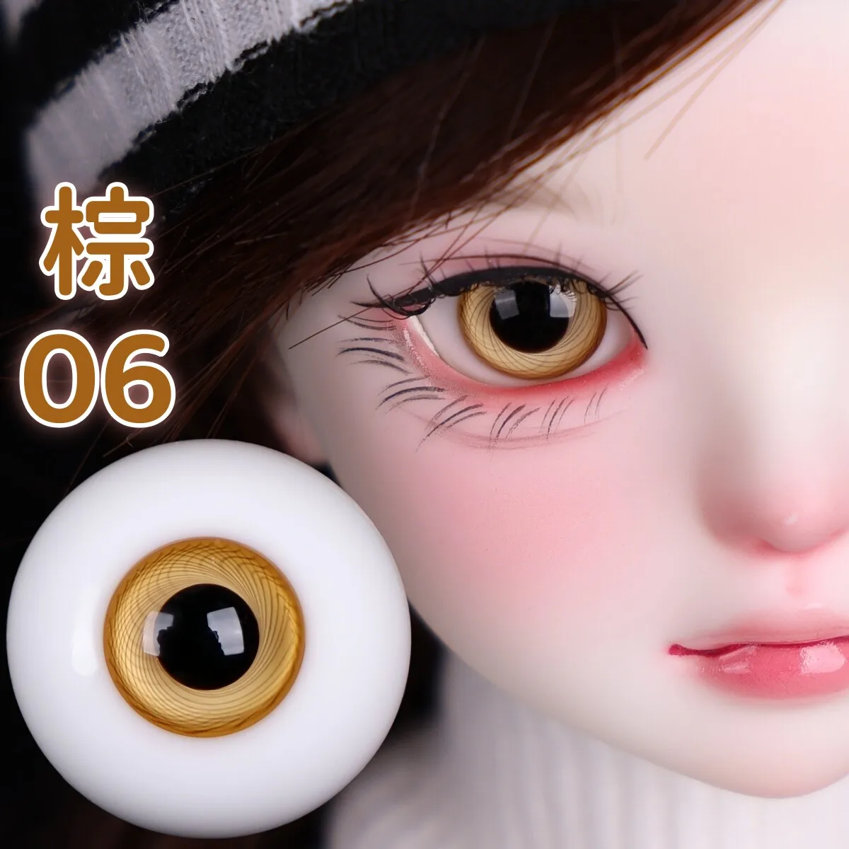 olhos-bjd-com-estrias-marrons-10mm-Iris-pequena-6-pontos-olho-de-vidro-d-marrom-06