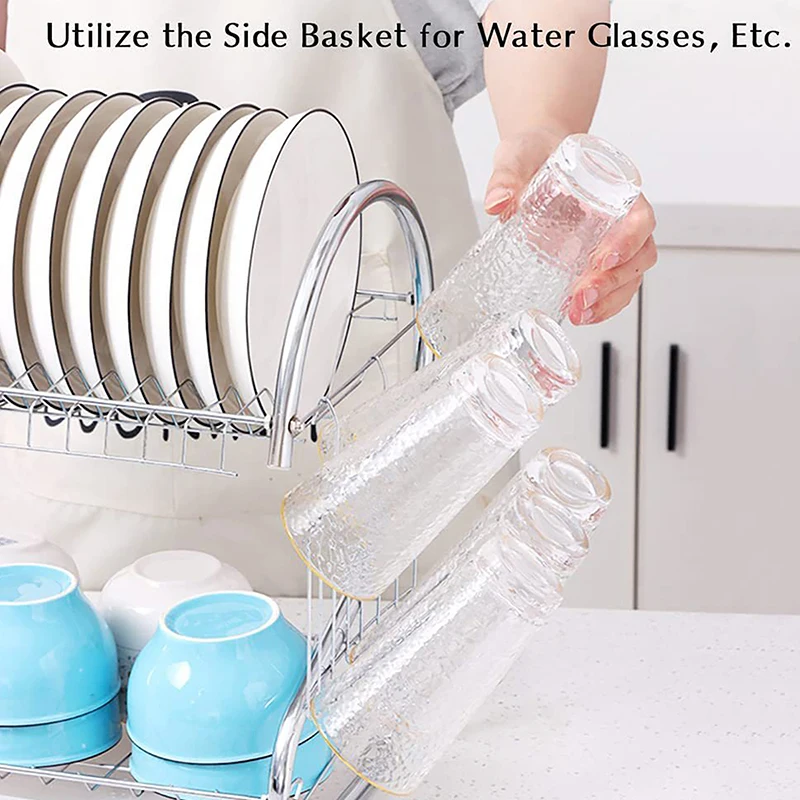 2 Tiers S-Shaped Di…