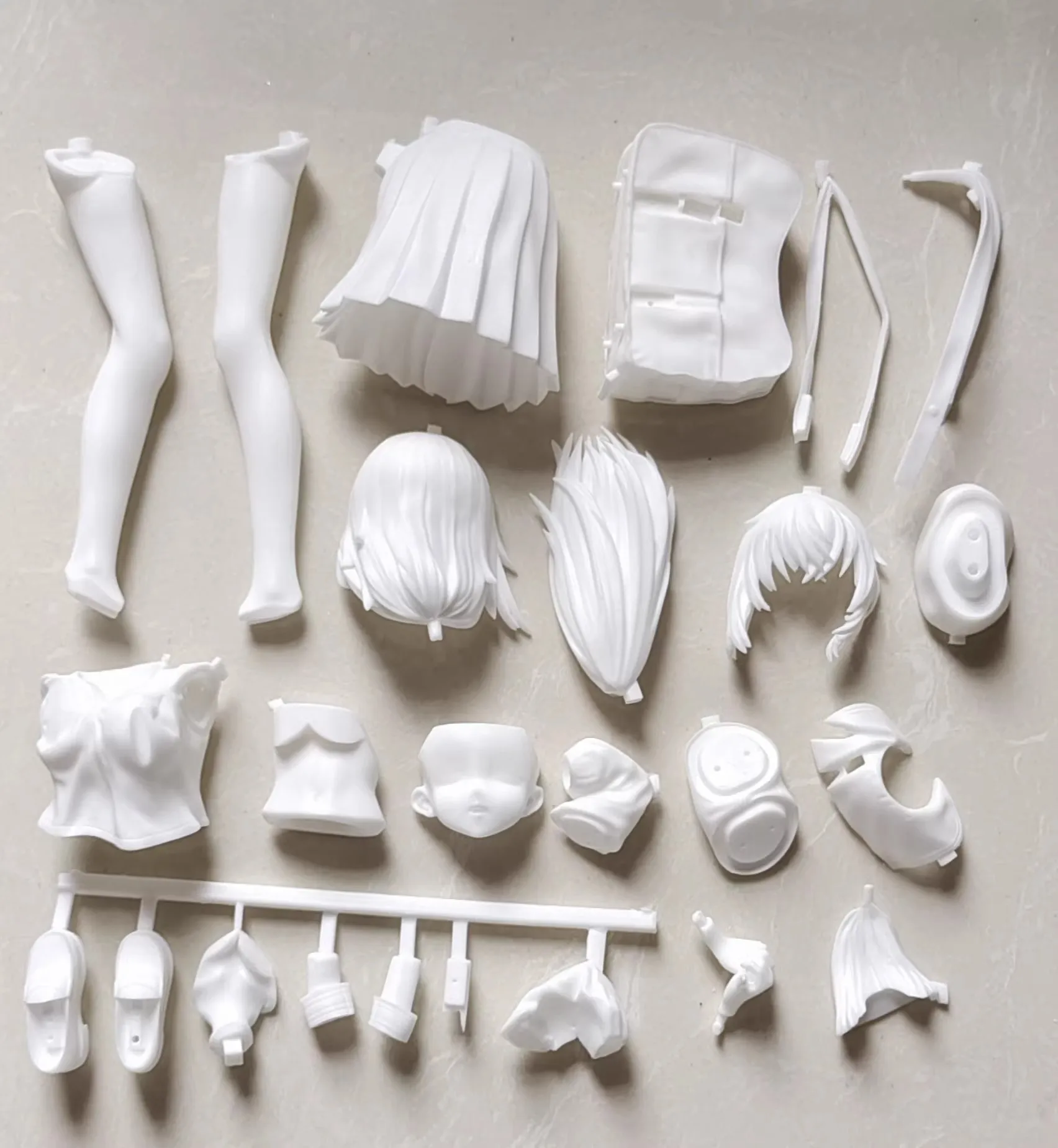 Anime Unpainted Small Mala Kit Figures Resin GK DIY Manual White Assembly Model Statue Toys Doll Collection Gifts view 4