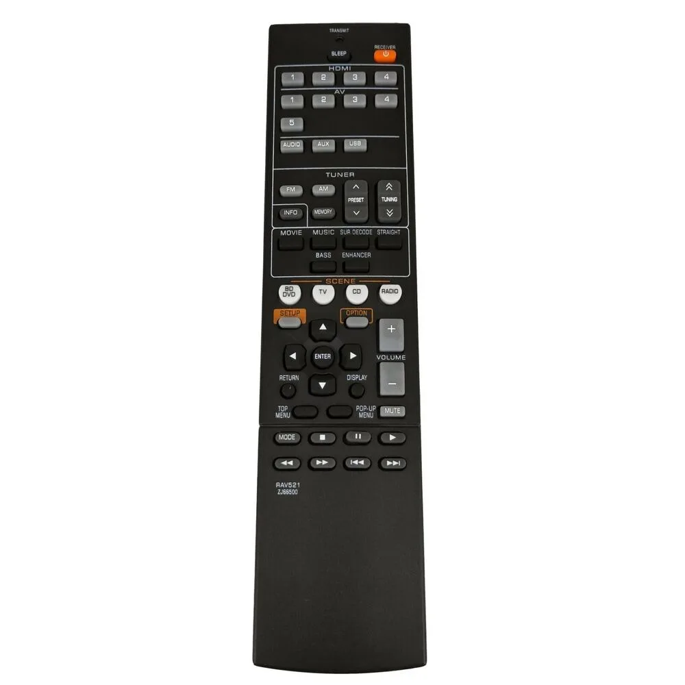 

Новый пульт дистанционного управления RAV521 ZJ66500 для YAMAHA AV BD DVD Радио CD TV аудио/видео приемник RXV377 RXV377BL YHT4910U YHT4910UBL