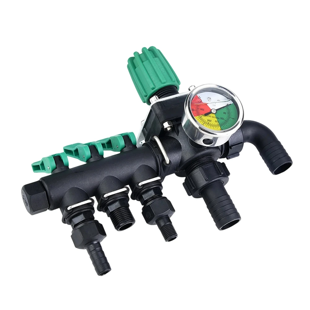 Agricultural Sprayer 3-Way Control Valve Switch Built with ABS Material for Long-Term Use in Outdoor Farm Environments