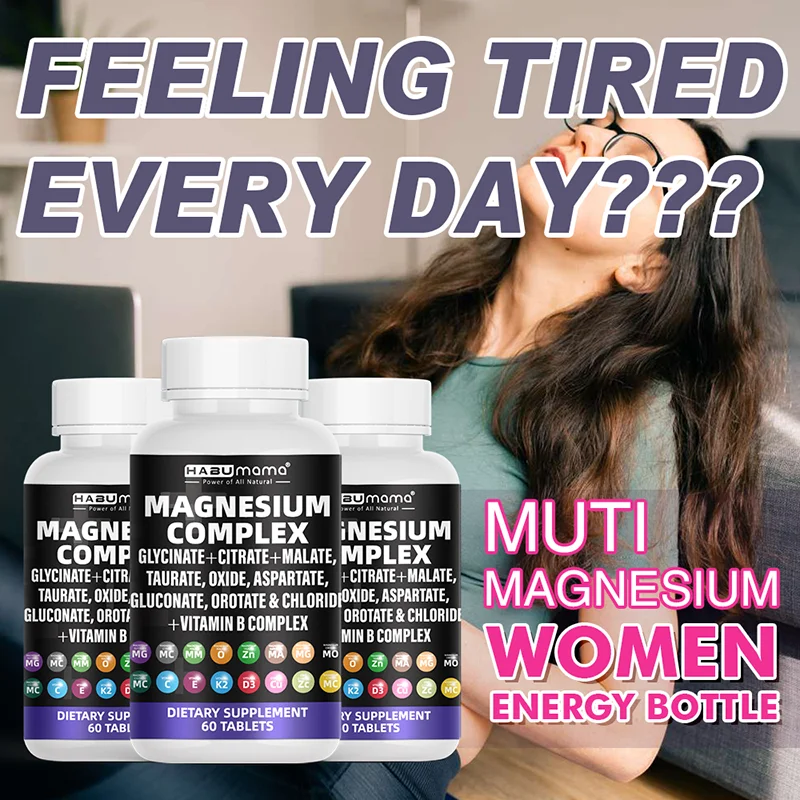 

HABUMAMA 20 In 1 Vitamins & Minerals, Women's Supplement Plus With Sea Moss, Shilajit, Ashwagandha Each, Special For Women