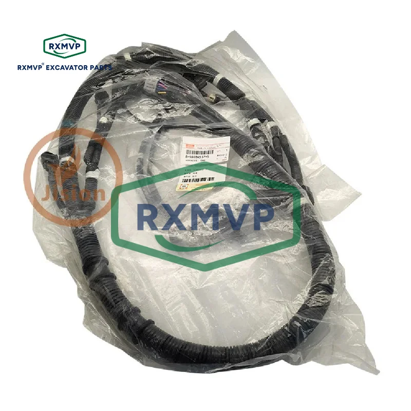 For Hitachi Excavator Parts Zax120-3 Engine Wiring Harness 8-98034537-5 8980345375 RXMVP