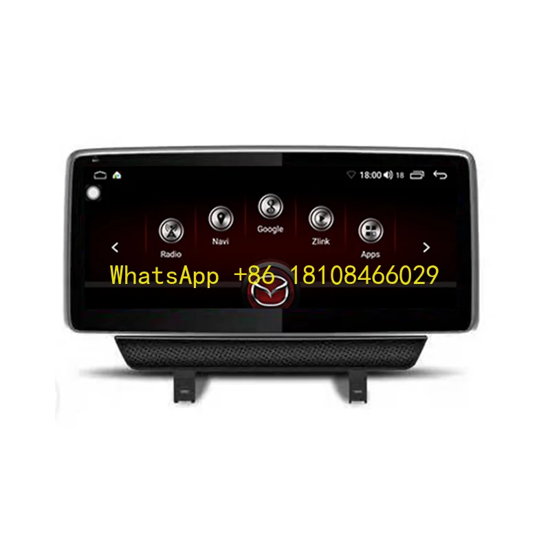 

10.25inch Android 12 8+64G Car Multimedia Player Radio GPS Navigation for Mazda 2/Mazda CX3 /CX-3 Stereo CarPlay Auto WiFi 4G