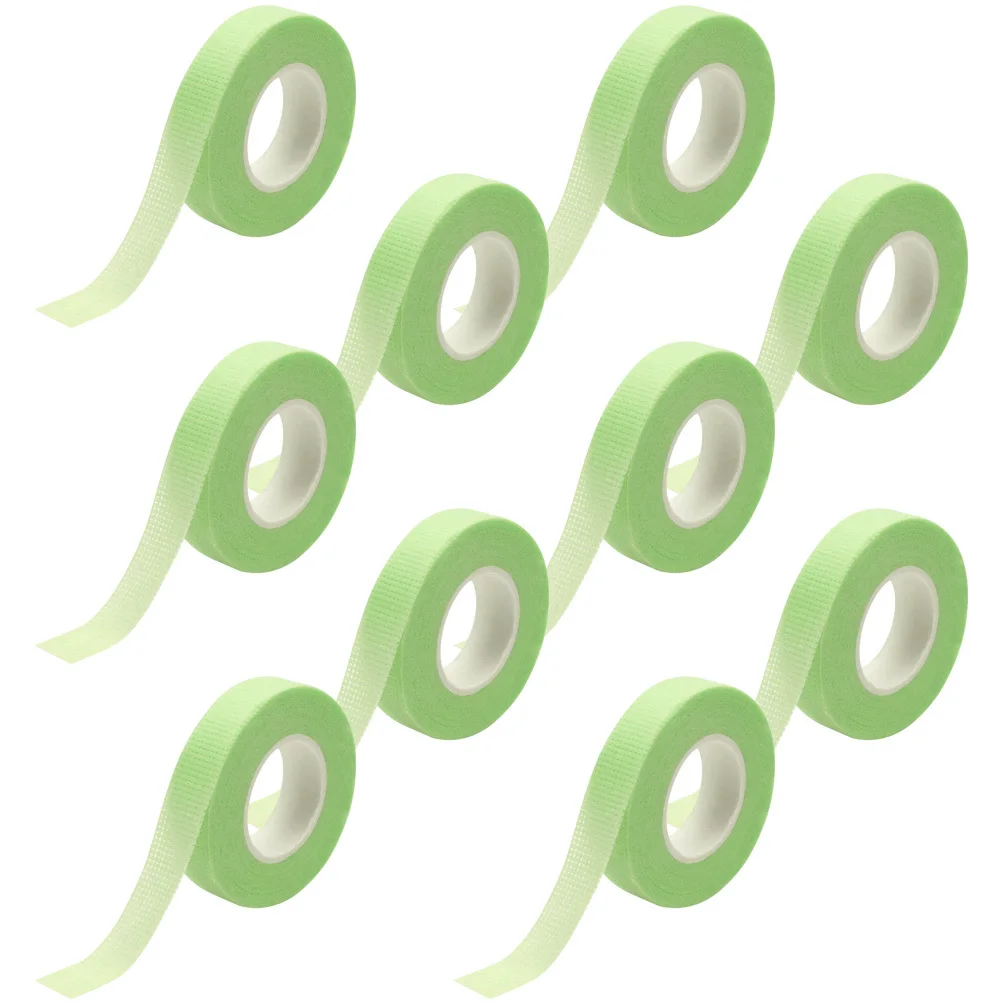 

10 Rolls Lash Tape for Eyelash Extensions 9 Meter Roll Adhesive Fabric Tape Professional Makeup Artist Must Haves Extension