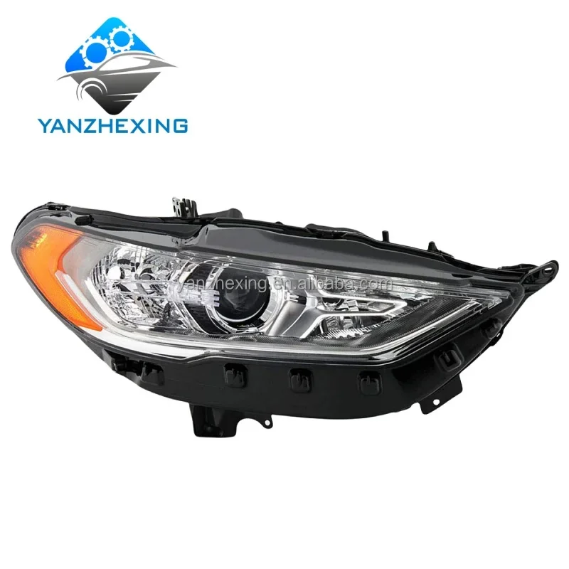 Front Halogen Headlights Headlamps Lighting lamp Headlight Headlamp Accessory For 2017 2018 2019 Ford Fusion US