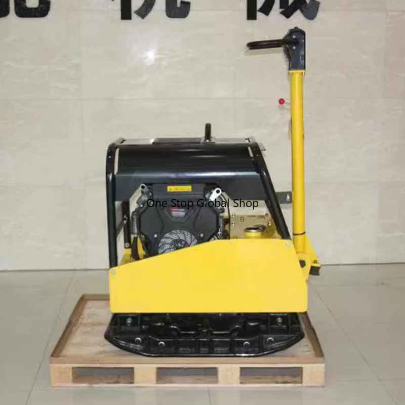 Deleixi DLX-160 Hand-Held Reversible Vibratory Plate Compactor Machine with 6.5HP Engine & Motor