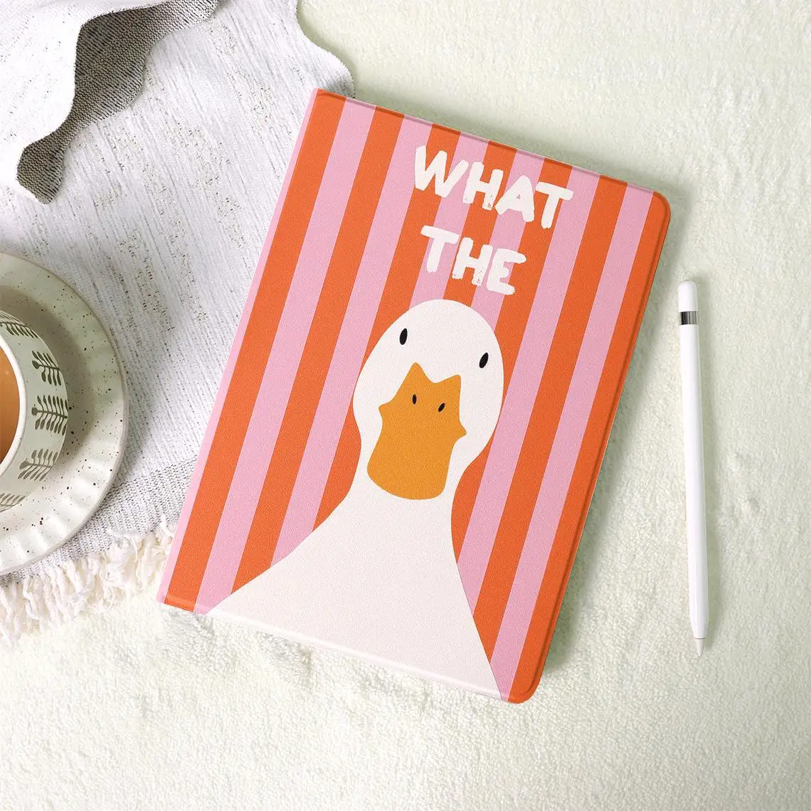 

Чехол для iPad What The Duck на заказ для Apple iPad 9,7 дюйма 10,2 дюйма 10,5 дюйма 11 дюймов iPad Air 6 5 4 iPad Mini 7/6/5 iPad Pro 2022 2021 2020