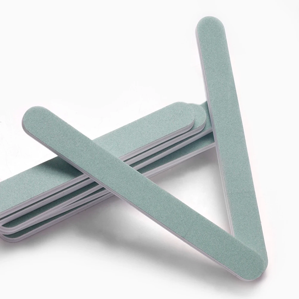 

20pcs Nail Polishing Strips Buffing Blocks Double Sided Grit Nail Files Reusable for Natural Fake Nails Manicure Durable