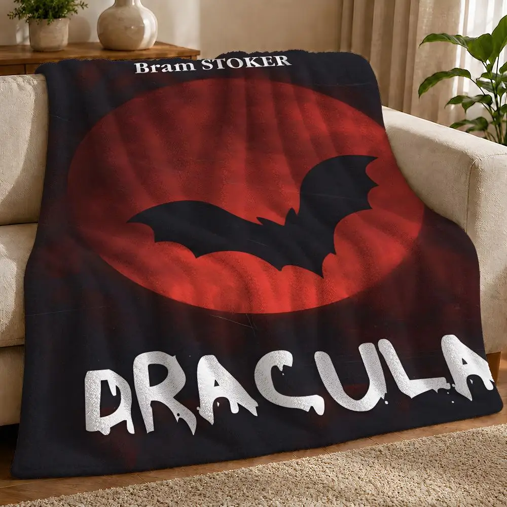 D-Dracula Indoor Use Polished Vintage Dorm Room Essential Low Maintenance Decorative Accent Throw