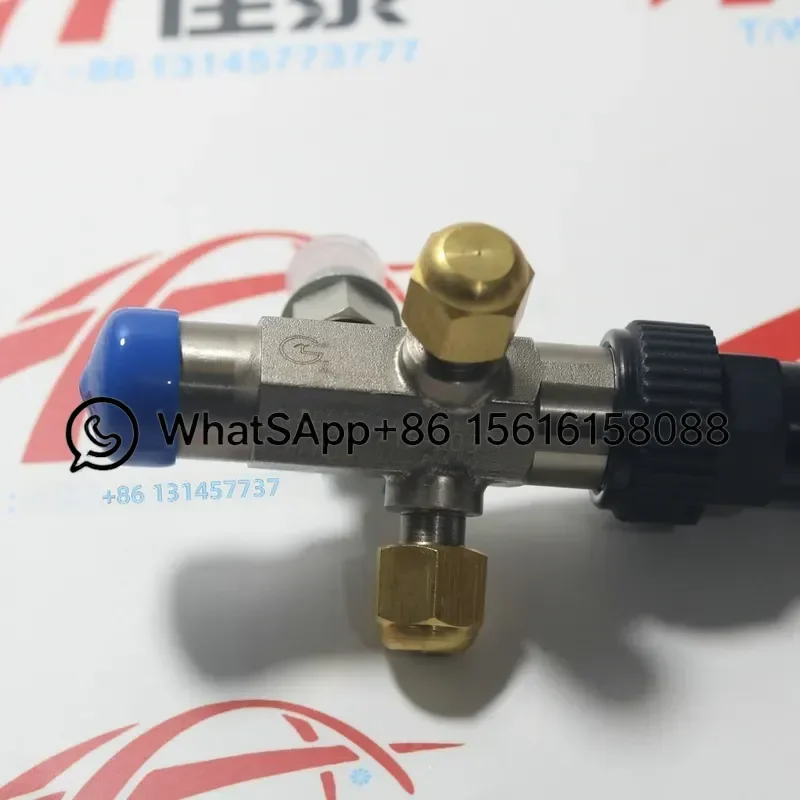 For Trane VAL07951 Pressure Sensor Globe Valve CH530 Angle Valve Air Conditioner Accessories HVAC Replacement Part Compatible