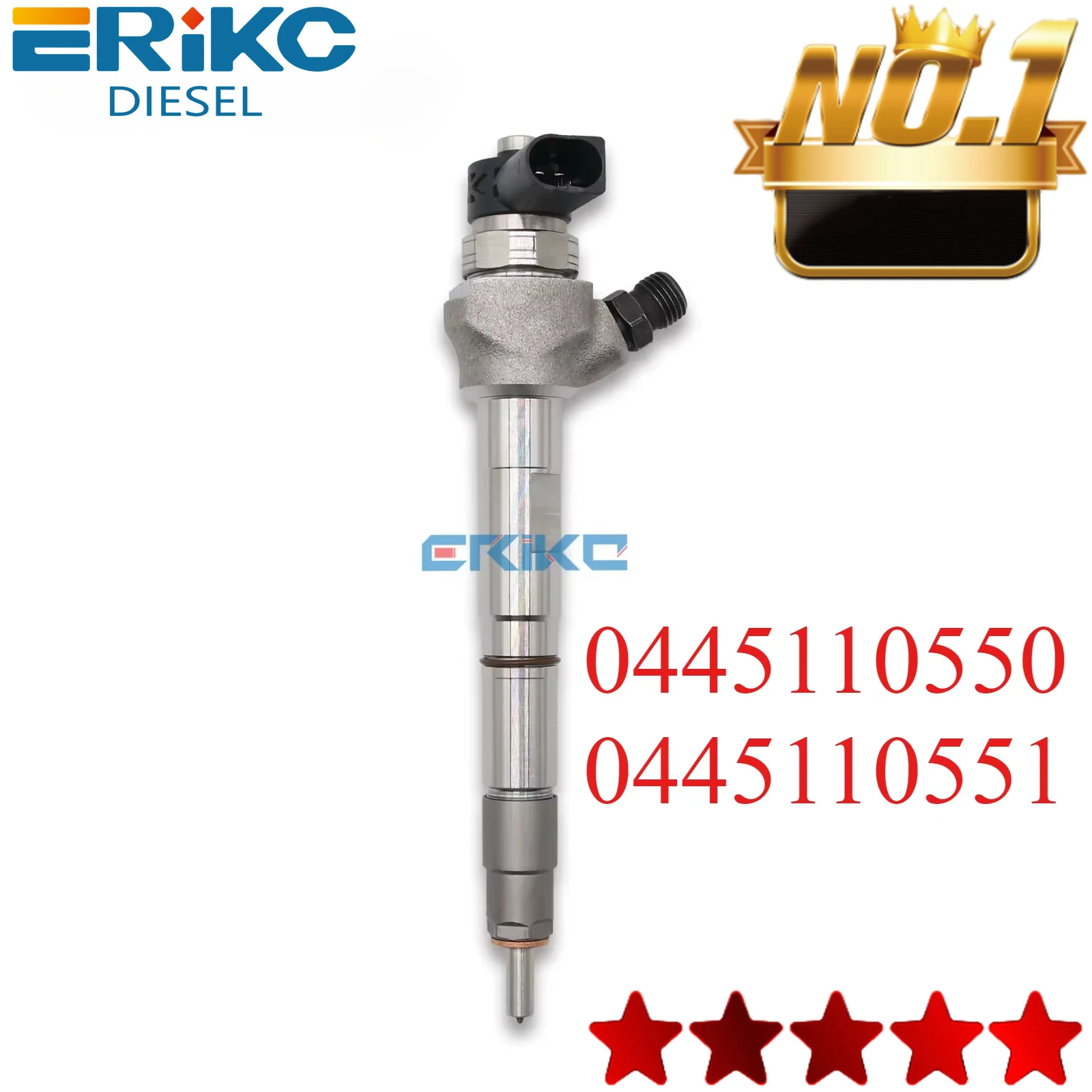 0445110550 Auto Engine Injector 0445110551 Diesel Fuel Sprayer For Bosch Volkswagen Amarok CRAFTER 03L130277P 0986435276