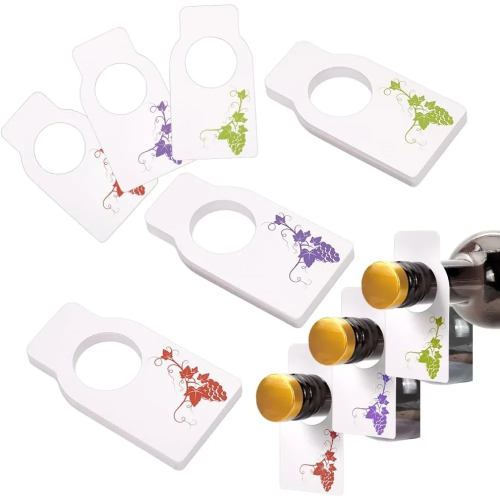 

60 шт. бирки для винного погреба, 3 цвета, бумажные этикетки для бутылок вина, шеи, 1,24 дюйма, отверстие для печати, пустые подарочные бирки для вина, персонализированные DIY