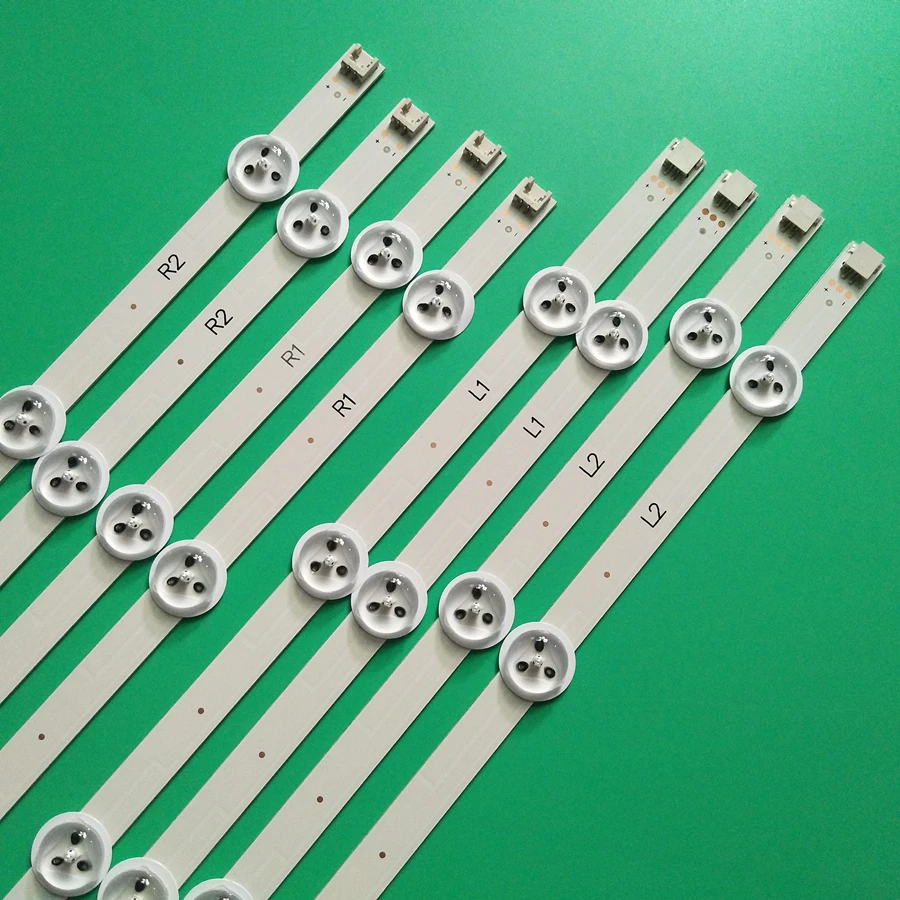 

5 sets = 40pcs LED light for TOSHIBA 42L6453DB 42L6453B 42PFH5209 42PFT6309 6916L-1588A 1589A 1590A 1590A 1591A 6916l-1455B 1456