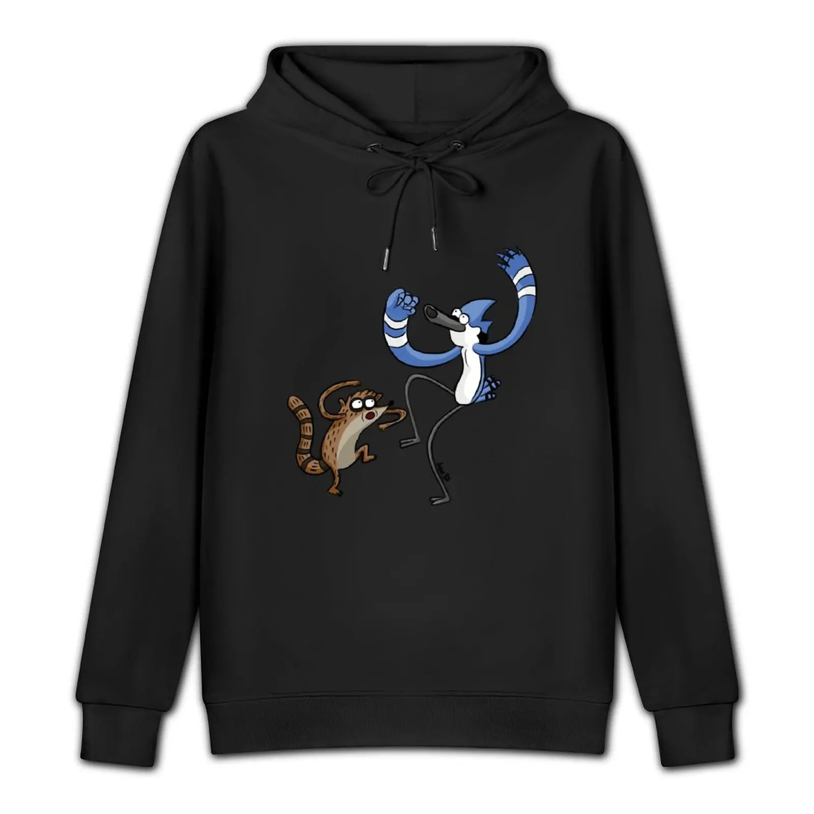 Rigby And Mordecai Pullover Hoodie men's sweat-shirt set men clothing korean clothes new in hoodies