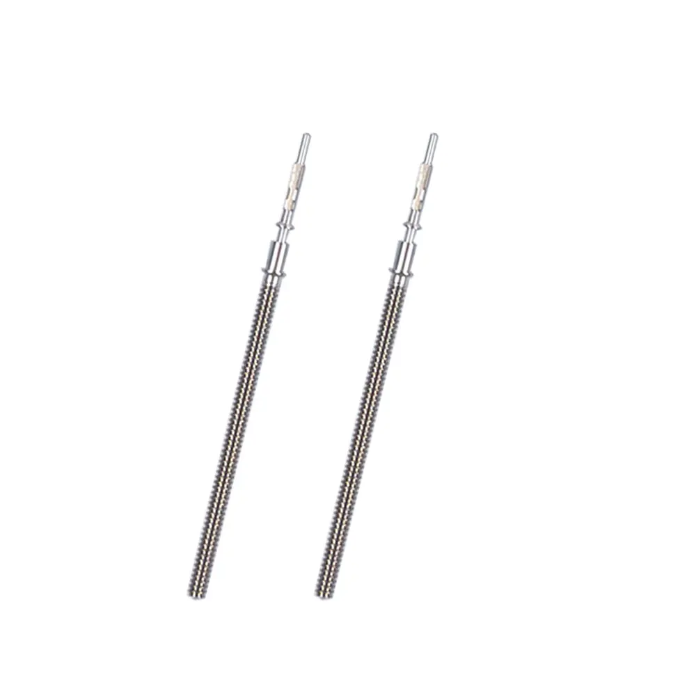 2 قطعة/5 قطعة/10 قطعة ساعة يد تعمل بالحركة الصلب الجذعية تاج عدة ساعة أجزاء ل Seiko VK63 VK64 VK67 VK68 VK61 حركة الساعات الجذعية الغيار #4
