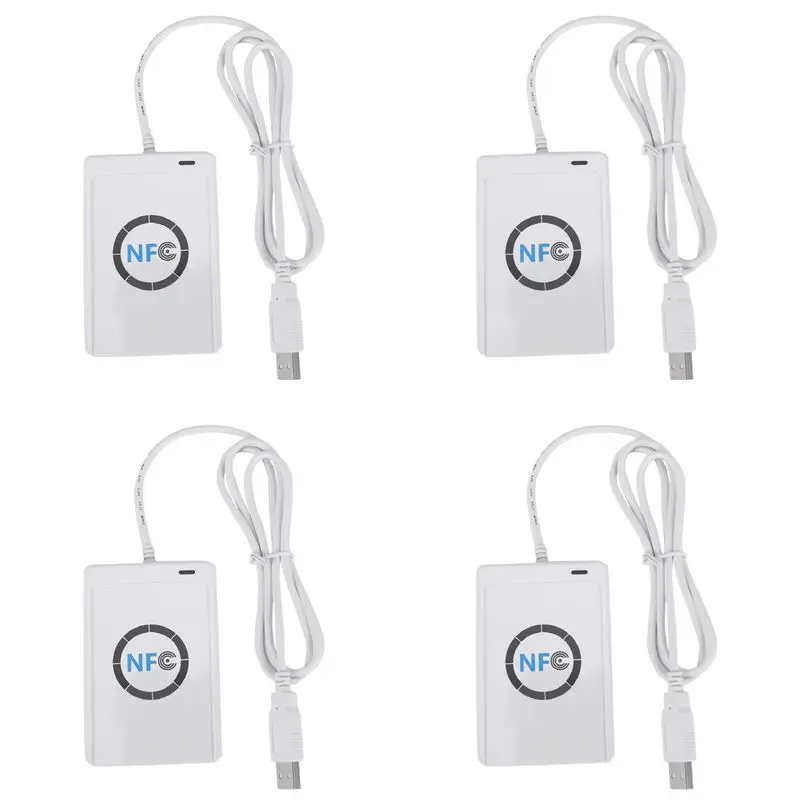 4X USB Card Reader Writer ACR122U-A9 China Contactless RFID Card Reader Windows Wireless Reader-Y41A