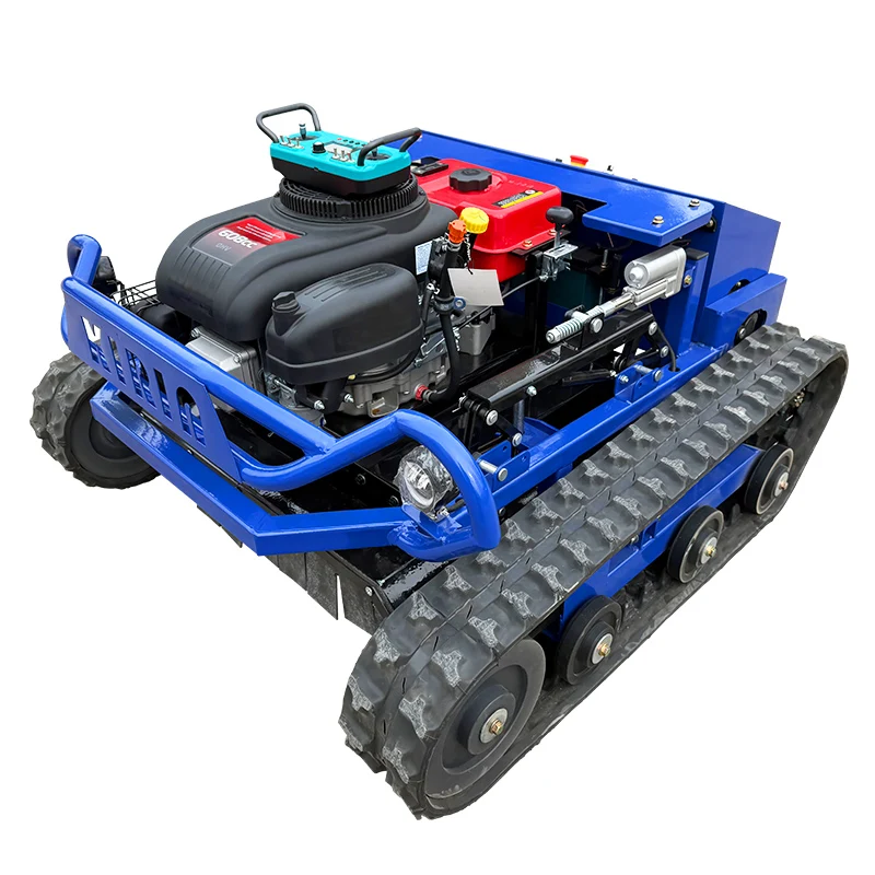 Customized  Customise Remote Control Lawn Mower Grass Cutter Machine Control Robot Flail Lawn Mower