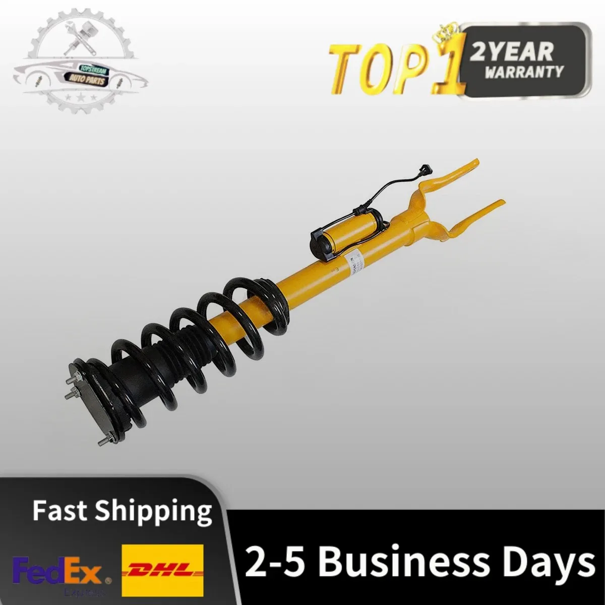 

Front Left Shock Absorber Strut Assembly w/Electric For Jeep Grand Cherokee SRT8