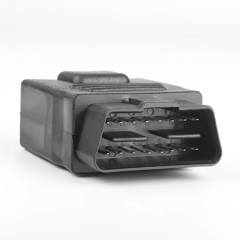 Car Detector Plug, Driving Computer OBD2 Extension Cable 16P Fully Powered Adapter 12V 24V