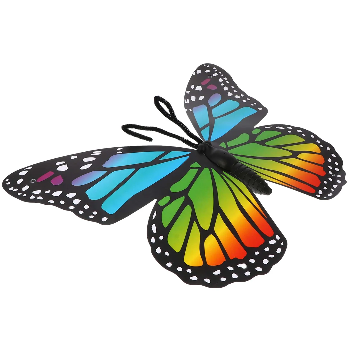 

1pc 3D Pvc Decorative Butterflies Stickers Home Wall Art Room Bedroom Bathroom Refrigerator Decor Easy Remove Vivid Butterfly