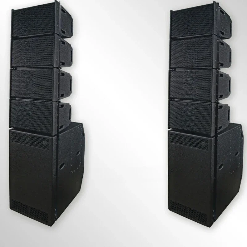 Professional Audio Video Power Line Array High Power Active DJ Sound Active Line Array Speaker Music System Full Set