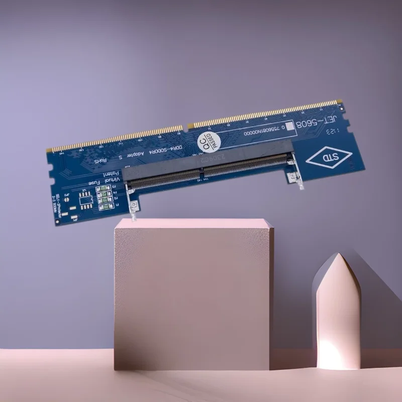 

Laptop to Desktop Memory Riser Card Laptop DDR3 DDR4 DDR5 SO-DIMM To PC DIMM Card DDR3 DDR4 DDR5 Memory RAM Connectors Converter