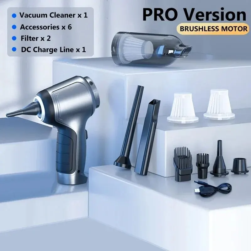 Draadloze Auto Stofzuiger Sterke Draadloze Reiniger Zuigkracht Handheld Auto Stofzuiger Home & Auto Dual Use Minivacuum Cleaner Apparaat