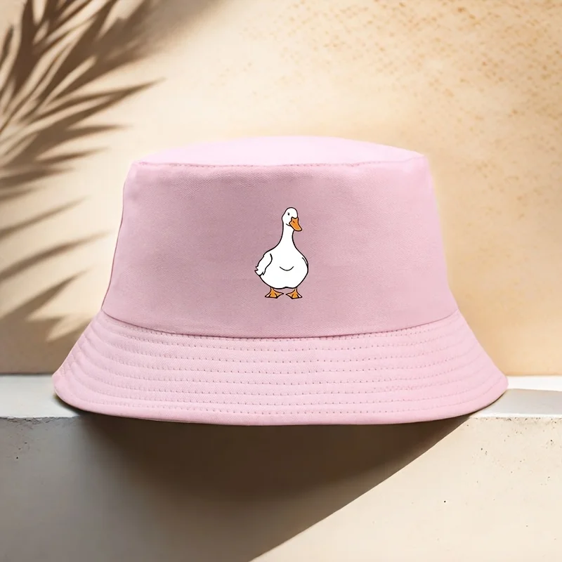 Duck print fisherman hat is suitable for outdoor exploration, casual wear, and unique gift creativity. It is a fishing hat