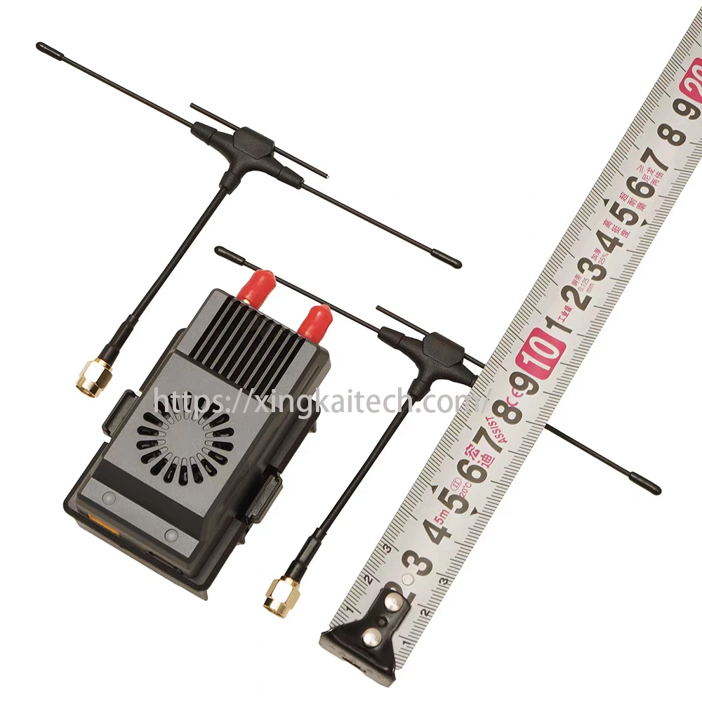 

ELRS TX 915MHz/2.4GMHz Dual Antenna Dual Frequency Gemini TX RX Module JR Interface ExpressLRS for FPV Drone Quadcopter DIY