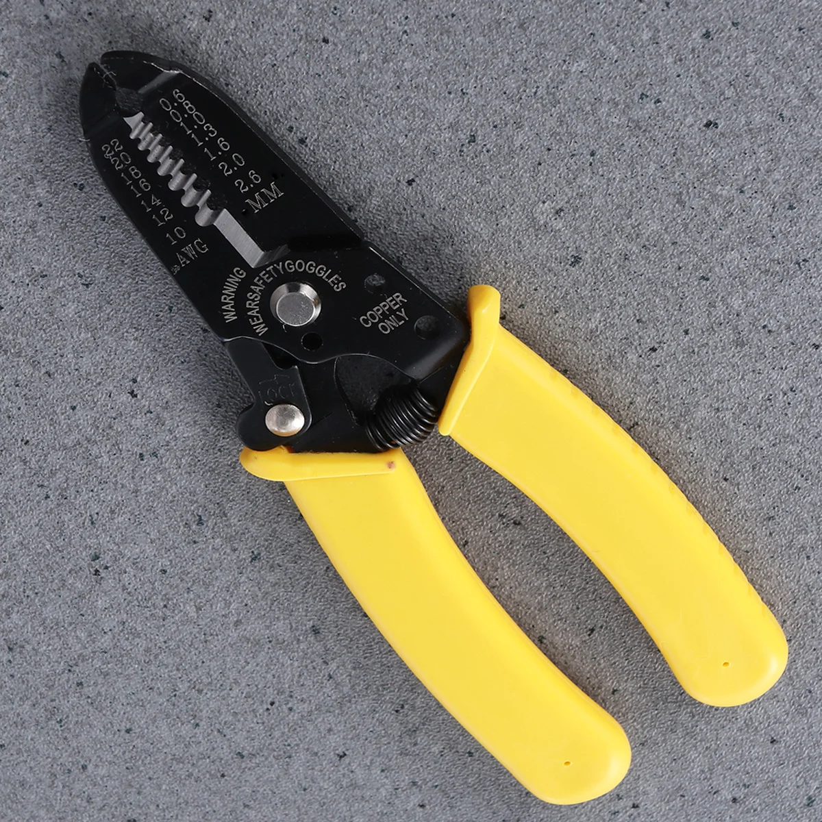

Heavy Duty Wire Stripper with Adjustable Strength Precision Cutting for Electrical Work Cable Crimper Pliers