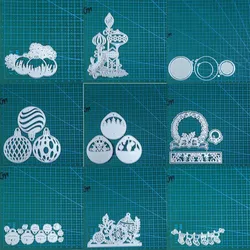 Christmas ball socks metal cutting dies Scrapbooking decoration paper craft knife mould blade punch template Embossing stencils