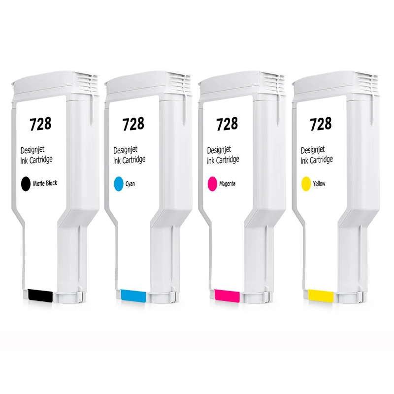 Ink Cartridge For HP 728 Compatible For FOR HP DesignJet FOR HP T830 T730 Full DesignJet Ink Cartridge F9J67A F9J66A F9J65A