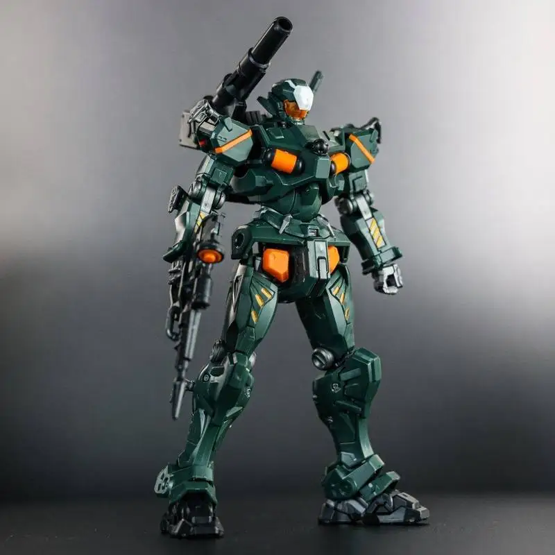 Novo HG 1/144 GQ Gquuuuuux Light Cannon Verde Vermelho KO Kit de Montagem de Modelo de Figura Mecha Brinquedos Presente Colecionável