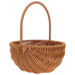 Easter Storage Basket Mini Baskets Rabbit for Wooden Party Christmas Decorations