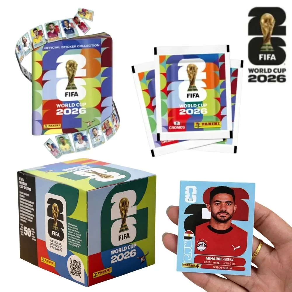 

2026 Genuine Panini Official FIFA World Cup Soccer Card Sticker Pack & Album Limited Edition Collection Soccer Memorabilia Set