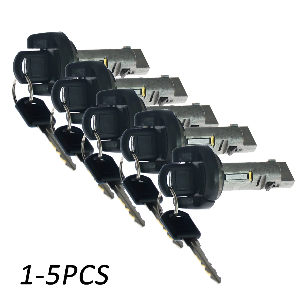 Auto Contactsleutel Schakelaar Slot Cilinder + 2 Sleutels Voor Chevy Suburbane 1995-97 Auto Vervangende Onderdelen Voor Gmc Safari 1995.5-97,1-5Pcs