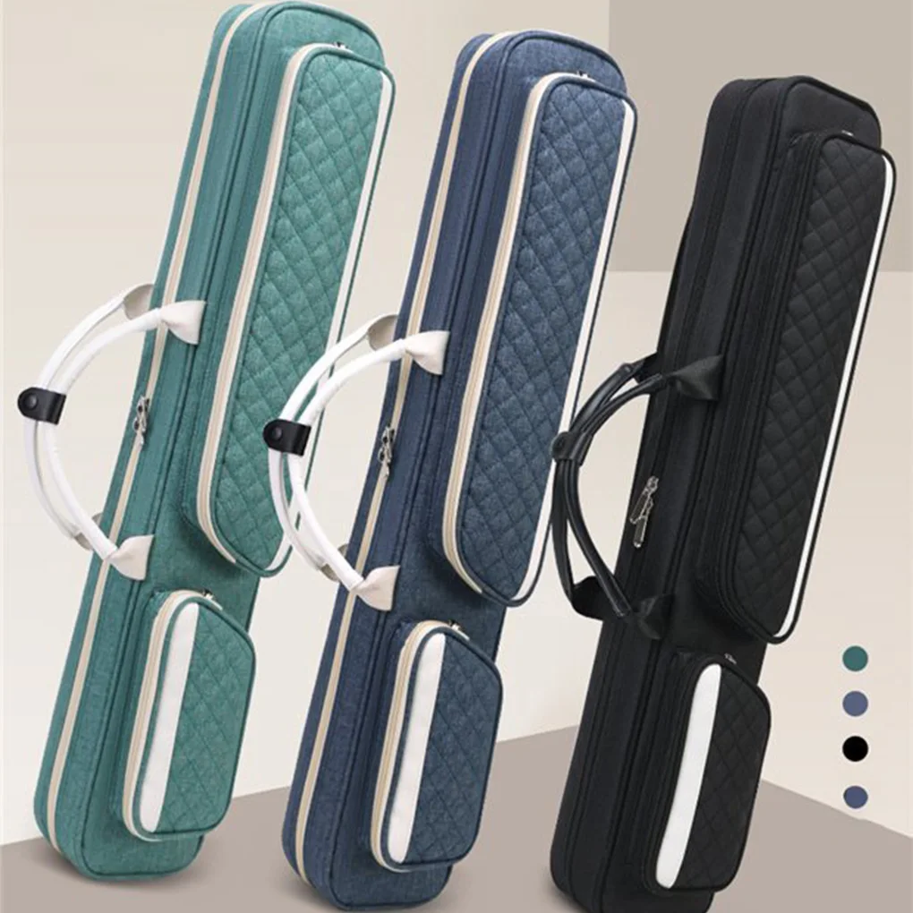 

Billiards Pool Case Dustproof Pool Cue Storage Pouch 7 Hole Pool Cue Bag Portable Billiard Cue Stick Carry Case