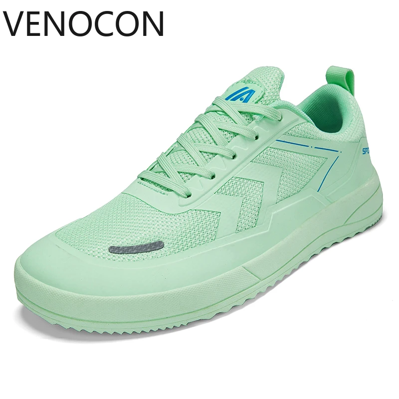 Venocon malhas superior descalço minimalista ampla ajuste toe caixa pés sapato atlético tênis calçados botas mulher mulher homem